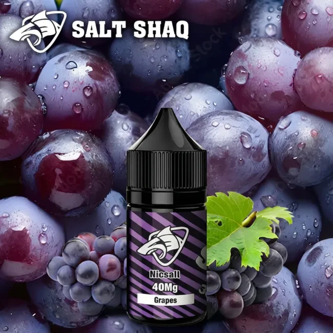 Salt Shaq 鯊克煙油 巨峰葡萄 (Grape) - 30ml 人氣果汁 台灣現貨