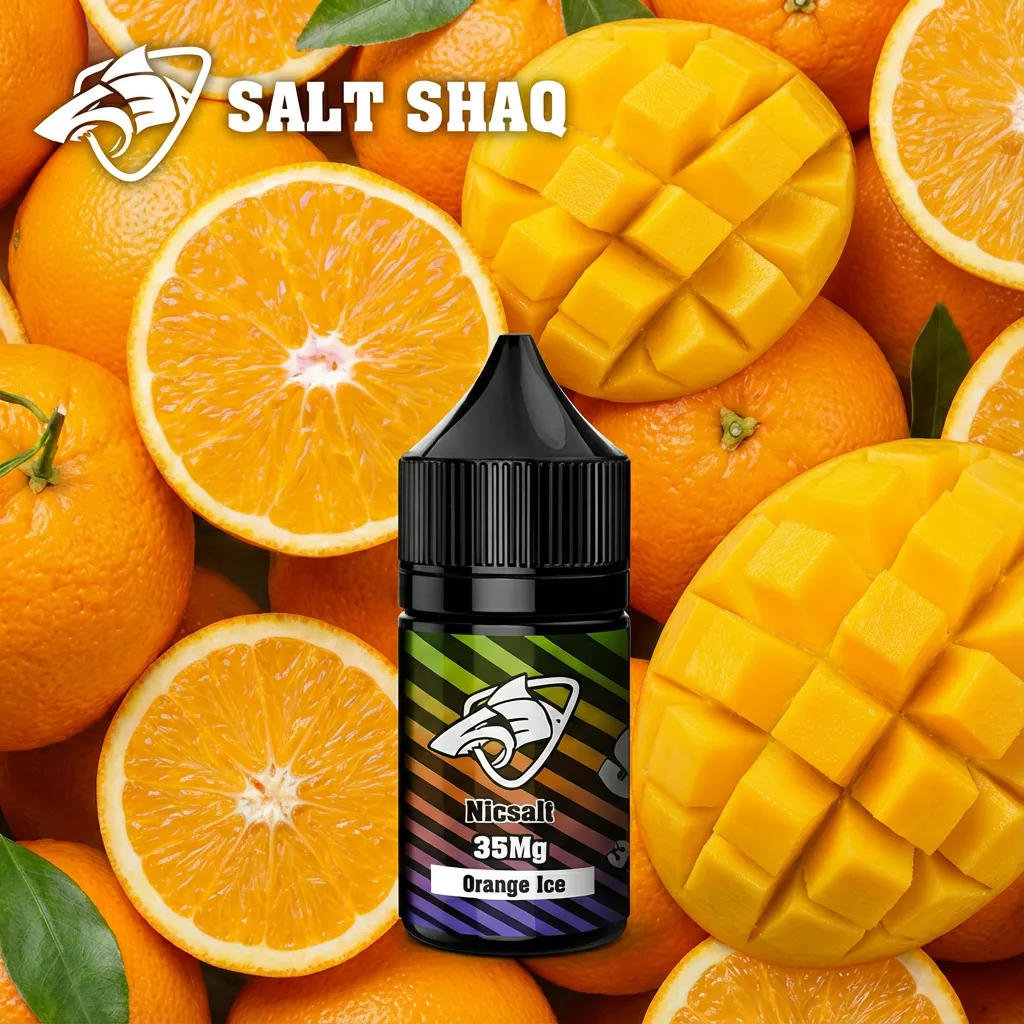Salt Shaq 鯊克煙油 橙冰口味 (橘子芒果) - 30ml 尼古丁鹽 台灣現貨