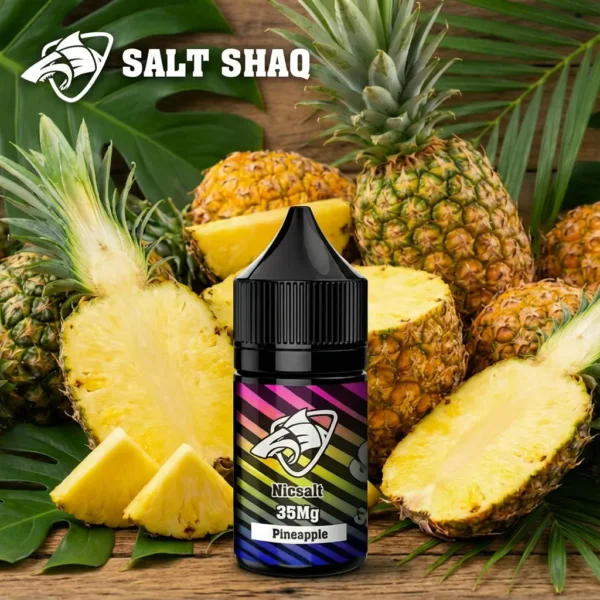 Salt Shaq 鯊克煙油 酵素鳳梨 (Enzyme Pineapple) - 30ml 台灣熱銷 解膩推薦