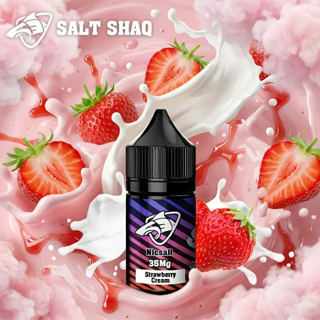 Salt Shaq 鯊克煙油 - 草莓奶昔口味 Salt Shaq 鯊克煙油 草莓奶昔 (Strawberry Milkshake) - 30ml 甜點系 濃郁口感