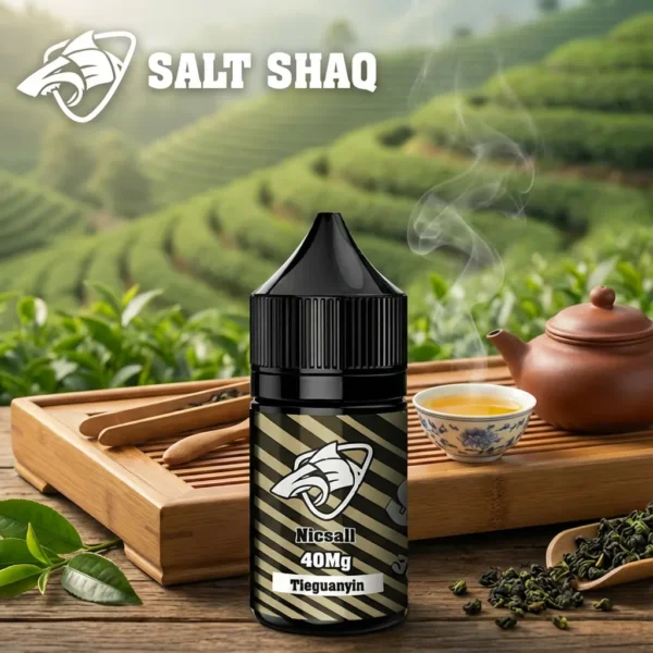 Salt Shaq 鯊克煙油 鐵觀音茶 (Tie Guan Yin) - 30ml 濃茶系列 功夫茶