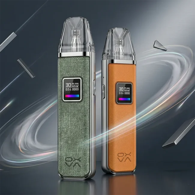 OXVA XLIM PRO 小蠻牛主機 - 30W 炫彩虹光漸層版 (1000mAh) OXVA XLIM PRO 小蠻牛電子煙主機產品主圖。機身採用高質感炫彩虹光漸層設計,側面配有精準氣流調節閥。底部清晰顯示 OXVA 標誌,中間 OLED 螢幕清晰顯示30W 當前瓦數、0.8Ω 煙彈電阻與吸吮口數。主機搭載 1000mAh 大電池,支援 30W 強勁輸出與頂部注油防漏煙彈,口碑爆棚小煙推薦。