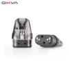 正版 OXVA XLIM V3 升級版小蠻牛空煙彈特寫，展示 2ml 頂部注油防漏設計與底部 1.2Ω 阻值雷雕，原廠替換空倉